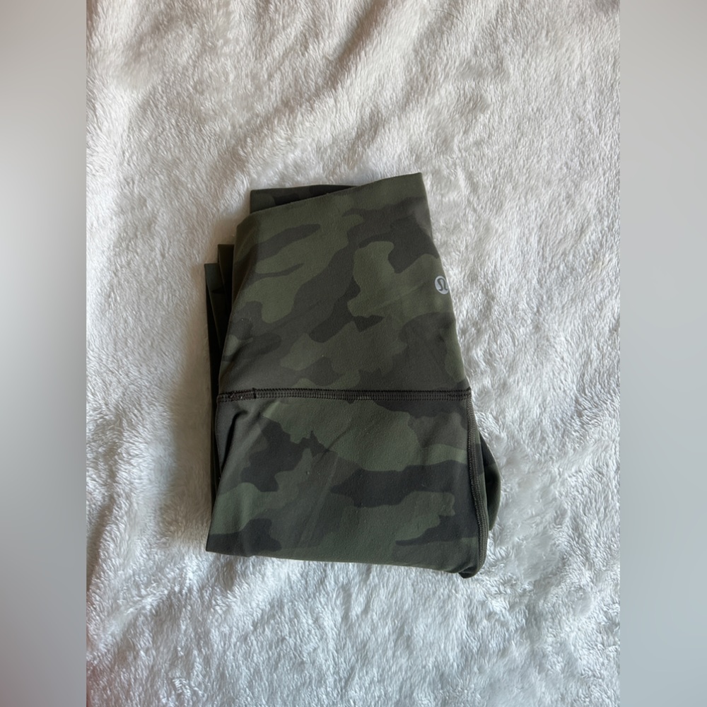 Lululemon Align Legging Green Camo Multi